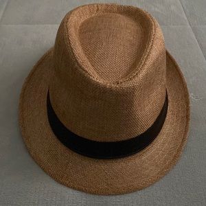 Straw Cuban Fedora Hat
